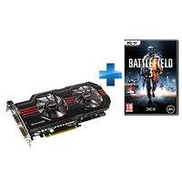 Carte graphique Asus GeForce GTX 560 Ti DirectCU II TOP, 1 Go +