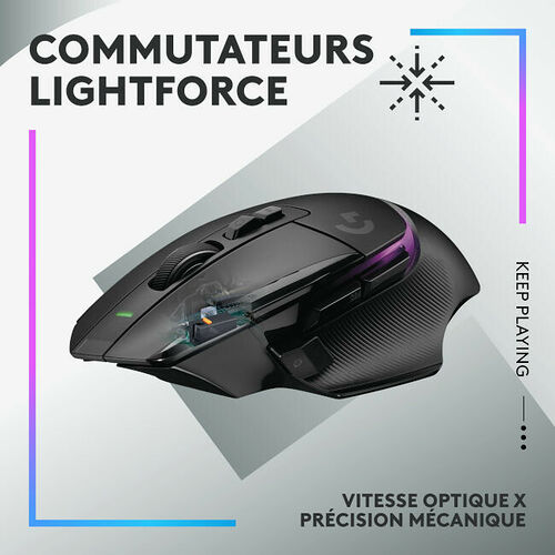 Logitech G502X Plus Black