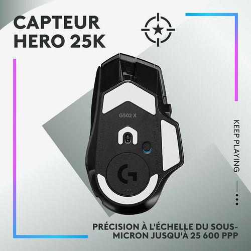 Logitech G502X Plus Black