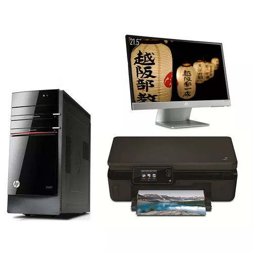 HP Envy H81585EF + Ecran 22' HP 22xi +Imprimante HP Photosmart_5520