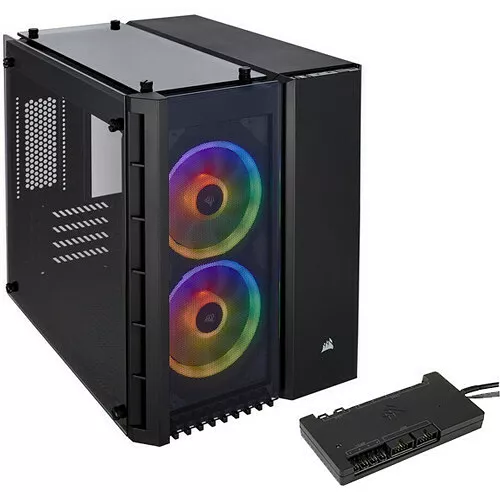 Boitier PC CORSAIR Crystal 280X RGB (Noir)