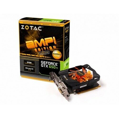 Carte graphique Zotac GeForce GTX 650 Ti AMP! Edition, 2 Go