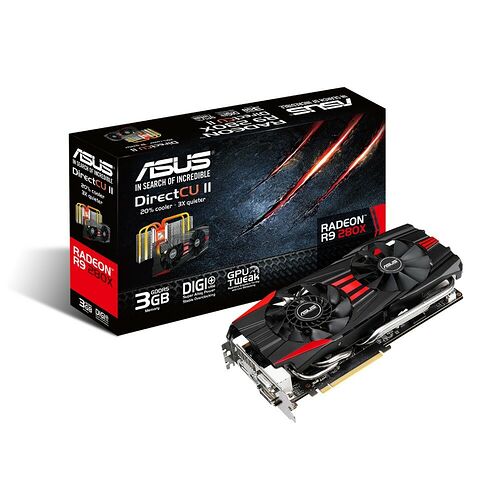 Carte Graphique Asus Radeon R9 280X DirectCU II, 3 Go
