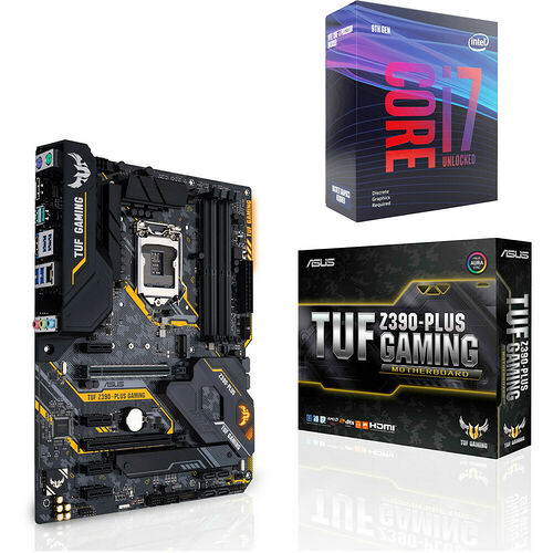 i7-9700kf + ASUS TUF Z390-PLUS GAMINGスマホ/家電/カメラ - PCパーツ