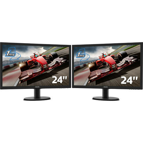 Pack Dual Screen, Philips 243V5LHSB
