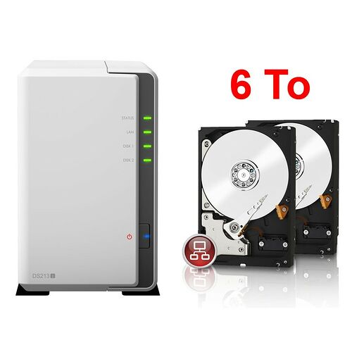 Disque dur WD Red NAS, disque dur interne (2 To à 6 To)