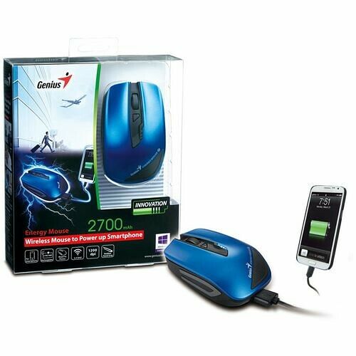 Genius Energy Mouse, Bleu