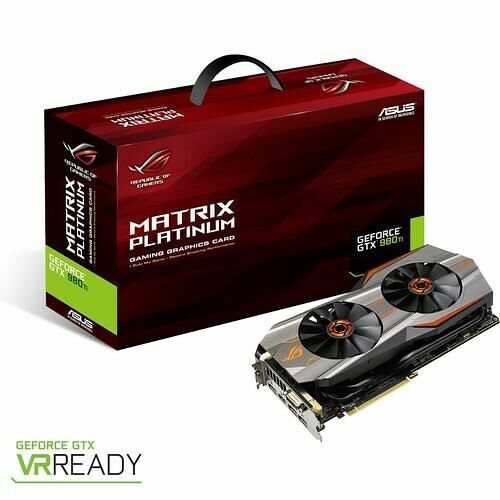 Asus ROG Matrix GeForce GTX 980 Ti Platinum, Go Carte