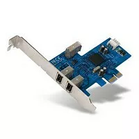 Carte FireWire PCI-Express - Contrôleur IEEE 1394 800Mbps Avec Câble - Pour Disques Durs Et Caméras