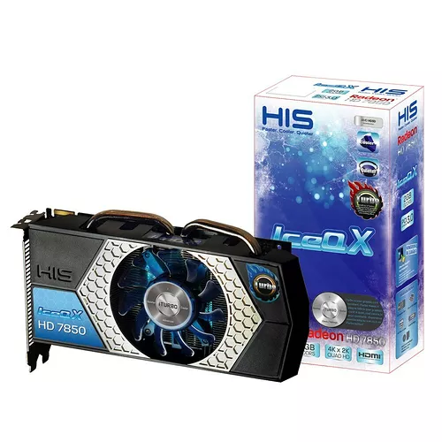 Carte Graphique HIS Radeon HD 7850 IceQX I Turbo 2Go - Occasion Fonctionnelle