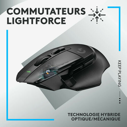 Logitech G502X Lightspeed Black/Core