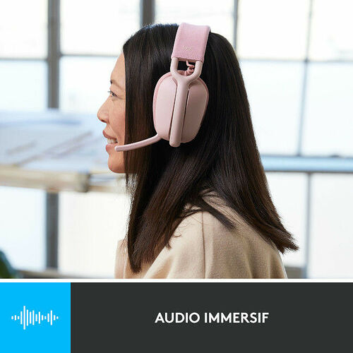 Logitech Zone Vibe 100 Rose