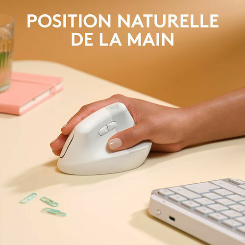 Logitech Lift Off-White - Mac