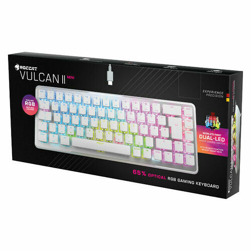 Roccat Vulcan II Mini Blanc (Switch Titan II Optique Linéaire) (AZERTY)