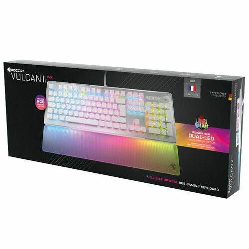 Roccat Vulcan II Max Linéaire - Blanc (AZERTY)