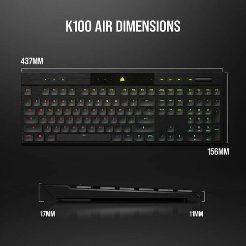 Corsair K100 AIR (AZERTY)