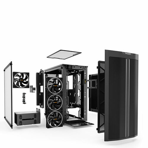 be quiet! Pure Base 500 FX - Noir