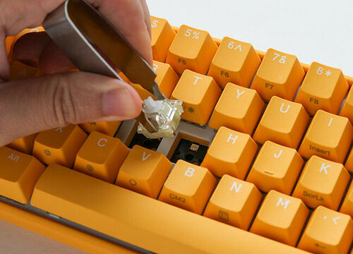 Ducky Channel One 3 SF Yellow (Cherry MX Red) (AZERTY)
