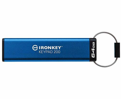 Kingston IronKey Keypad 200 - Type-A - 64 Go