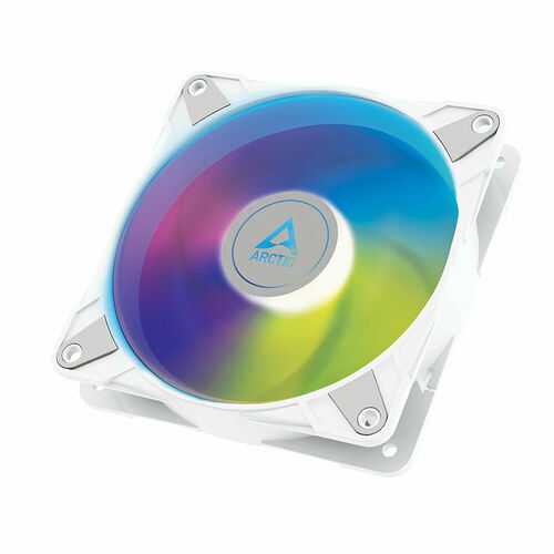 Arctic P12 PWM PST ARGB 0dB (Pack de 3) - 120 mm - Blanc