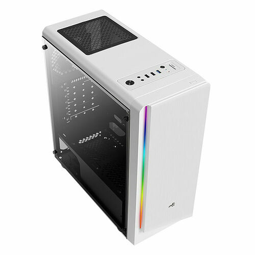 Aerocool Rift Tempered Glass - Blanc