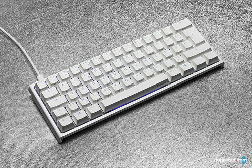 Ducky Channel One 2 Mini RGB Blanc (Cherry MX Blue) (AZERTY)