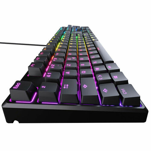 Designed By GG Ironclad V2 Noir (Switchs Gateron Brown Mod) (AZERTY)