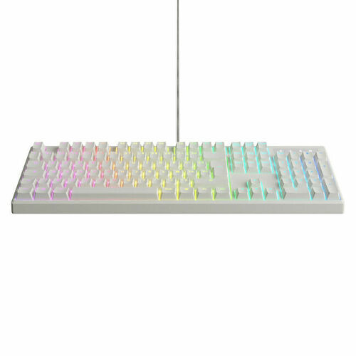 Designed By GG Ironclad V2 Blanc (Switchs Red Blood) (AZERTY)