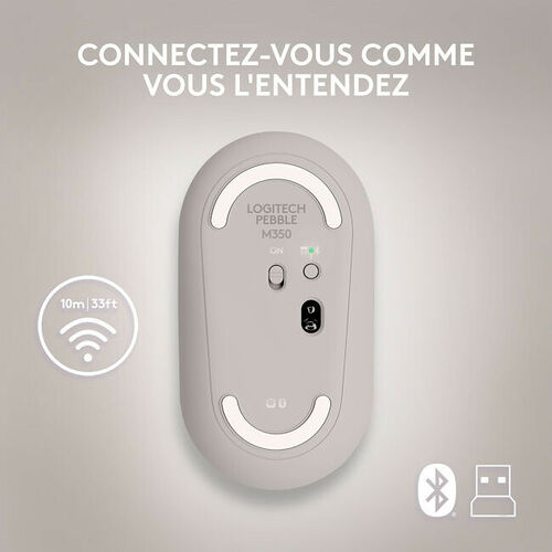 Logitech Pebble M350 Sand