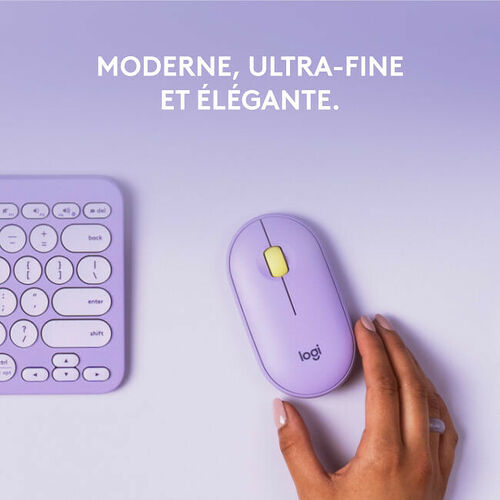 Logitech Pebble M350 Lavender Lemonade
