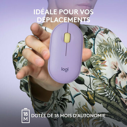 Logitech Pebble M350 Lavender Lemonade