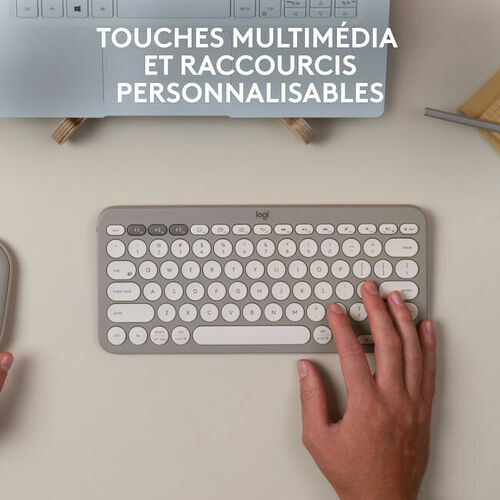 Logitech K380 - Sand (AZERTY)