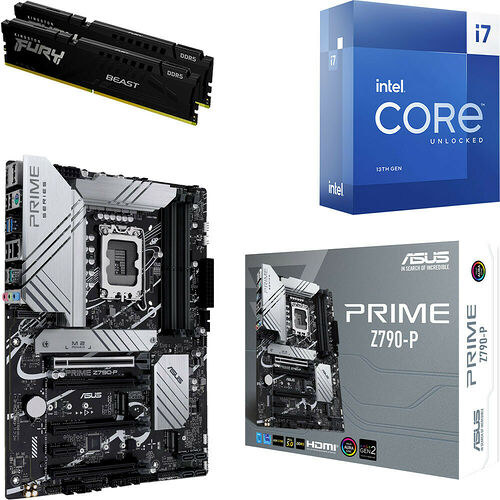 Kit évo Core i7-13700K + PRIME Z790-P + 32 Go - Kit d'évolution