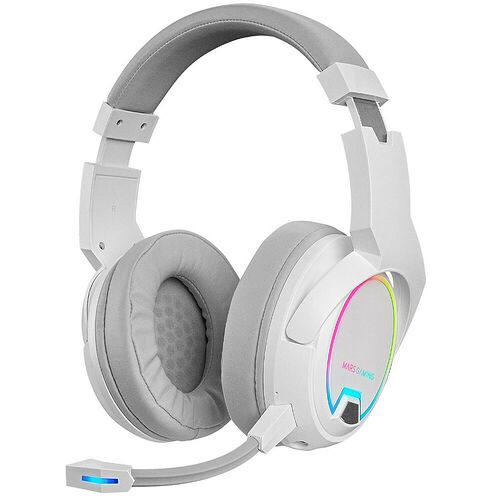 Mars Gaming MHW100 (Blanc) - Casque Gamer - Top Achat
