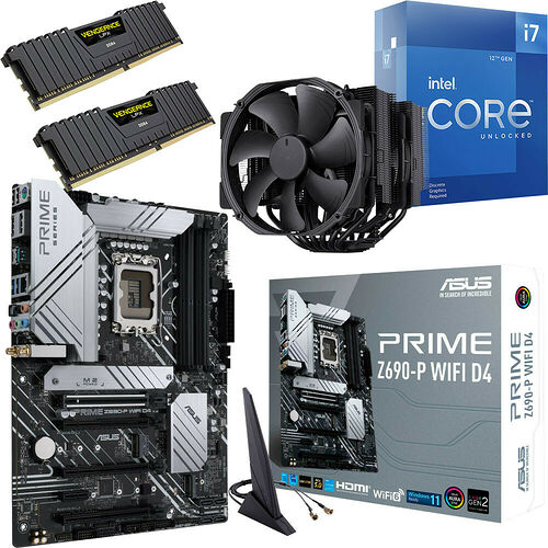 PC avec Intel Core i7-12700KF, 32Go