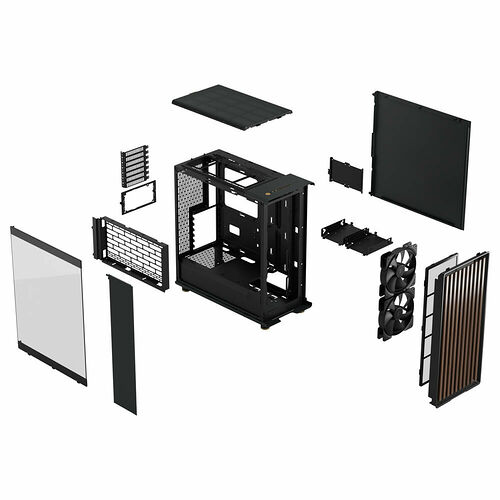 Fractal Design North Charcoal TG Dark - Noir
