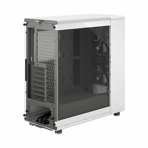 Fractal Design North Chalk TG Clear - Blanc
