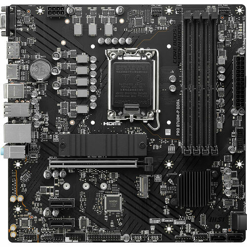 Kit évo Core i5-13400F + B760M-P DDR4 + 16 Go