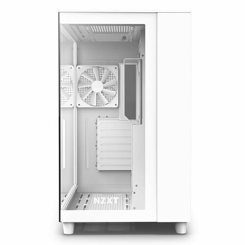 NZXT H9 Flow - Blanc + NZXT Kit de montage vertical - Blanc