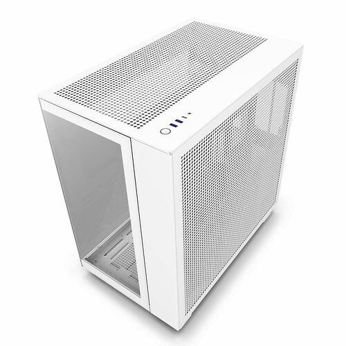 NZXT H9 Flow - Blanc + NZXT Kit de montage vertical - Blanc
