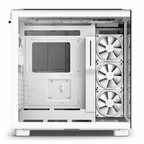 NZXT H9 Elite - Blanc +  NZXT Kit de montage vertical - Blanc
