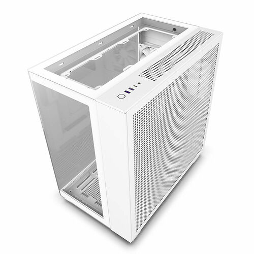 NZXT H9 Elite - Blanc +  NZXT Kit de montage vertical - Blanc