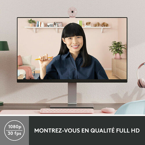 Logitech Brio 300 (Rose)