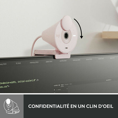 Logitech Brio 300 (Rose)
