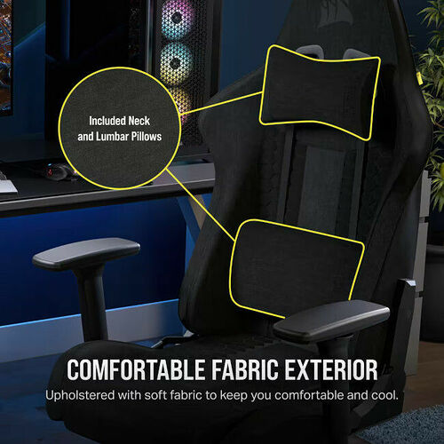 Corsair TC100 Relaxed Fabric - Noir