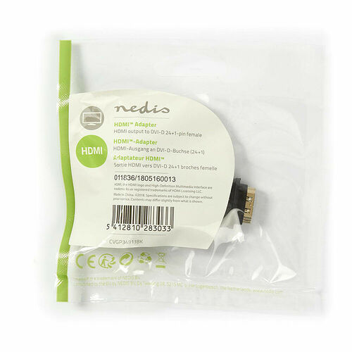 Nedis Adaptateur HDMI / DVI-D