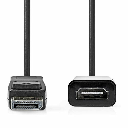 Nedis Câble Displayport mâle vers HDMI femelle (20 cm)