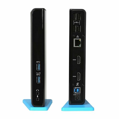i-tec USB-A/USB-C 3.0 Dual HDMI Docking Station