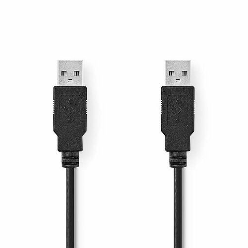 Nedis Câble USB-A / USB-A - 2 mètres