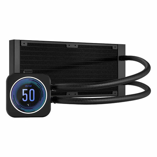 Corsair iCue H100I Elite LCD XT Noir - 240 mm